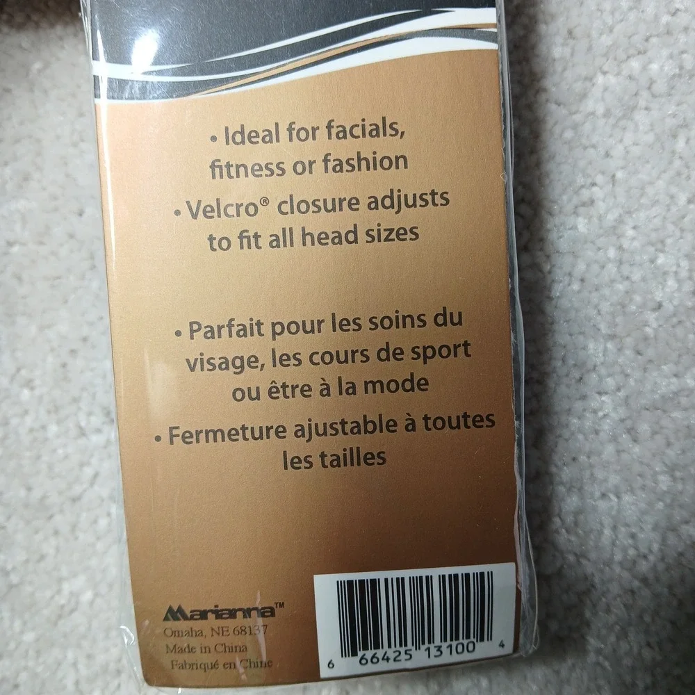 4 Single Pack Womens Spa Facial Headbands Soft Terry Cloth Hair Wrap Makeup NWT